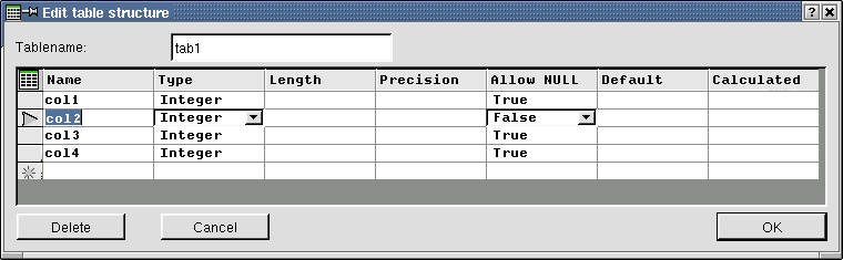 table-structure